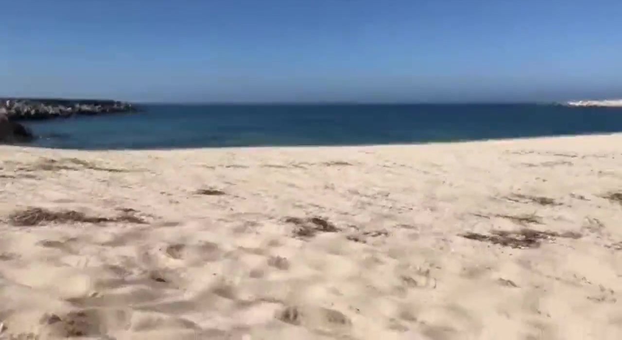 voyeur en la playa